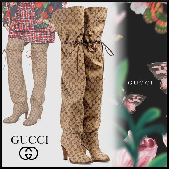 gg canvas over the knee boots